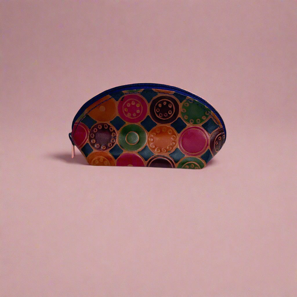 Leather Coin Purses,  Multi Color