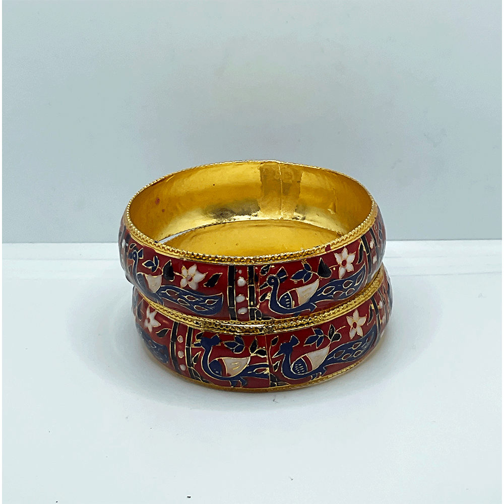 Jewellery Gold Plated Fancy- Fashionable Brass Bangles For Women