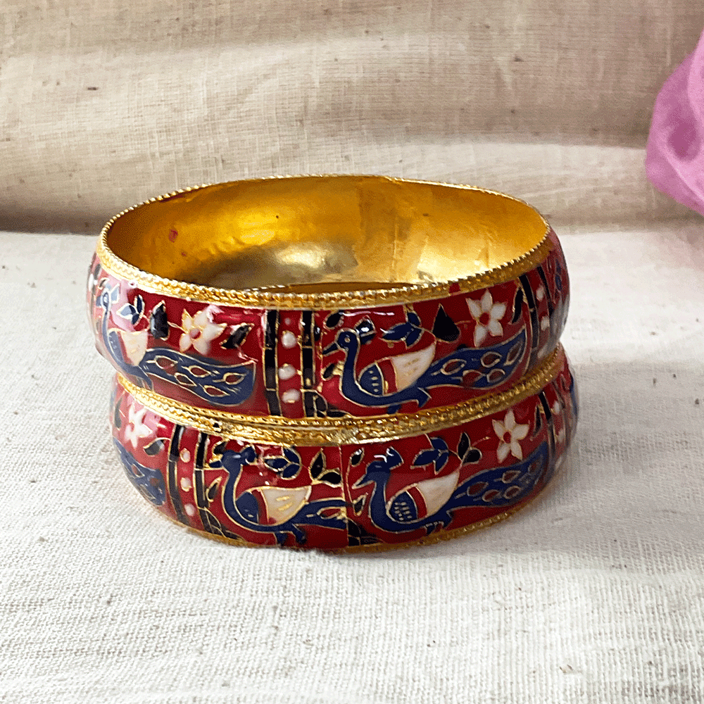 Jewellery Gold Plated Fancy- Fashionable Brass Bangles For Women