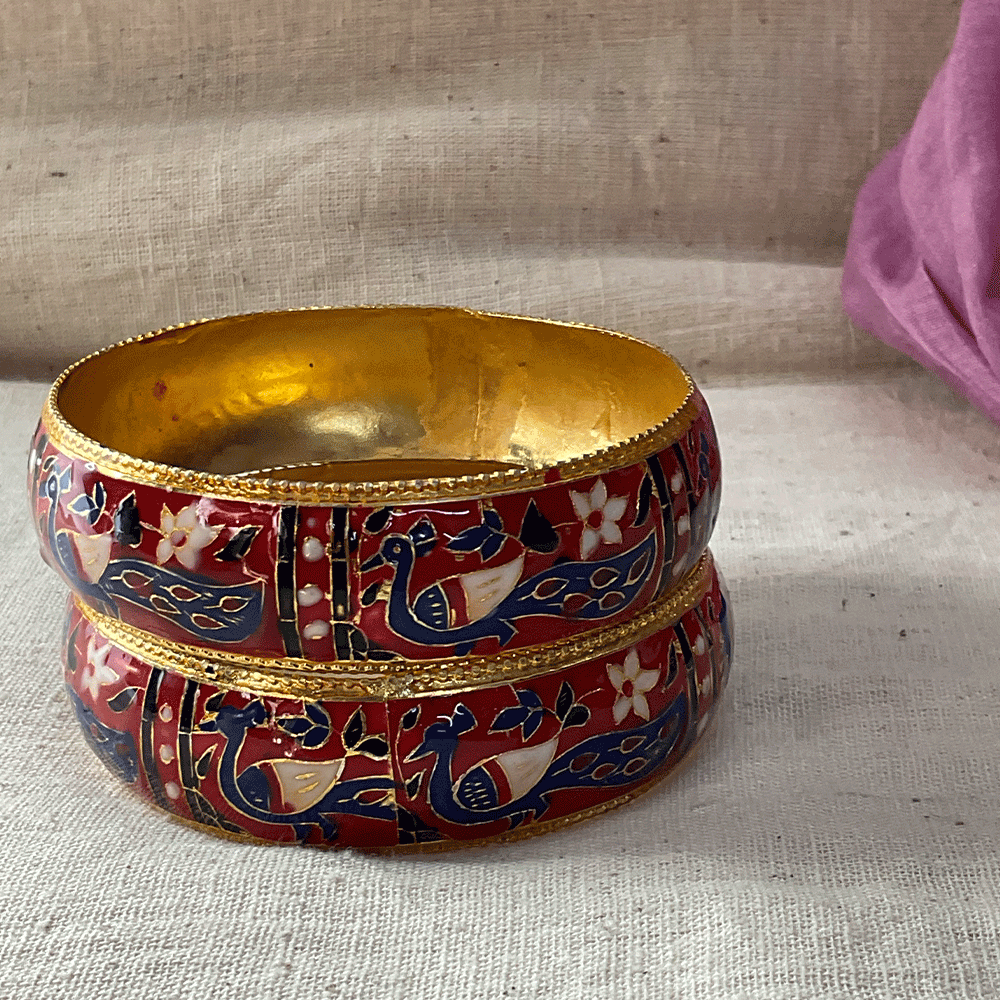 Jewellery Gold Plated Fancy- Fashionable Brass Bangles For Women