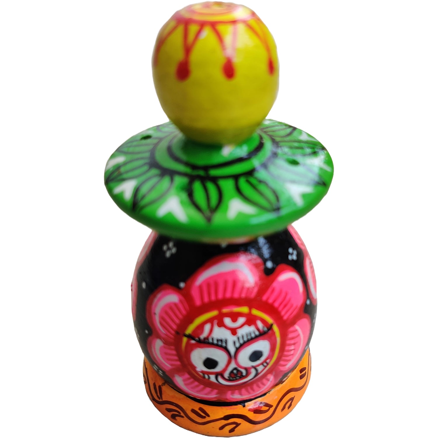 Pattchitra Painting Of Lord Jagannadh Woden Insent Stick Stand