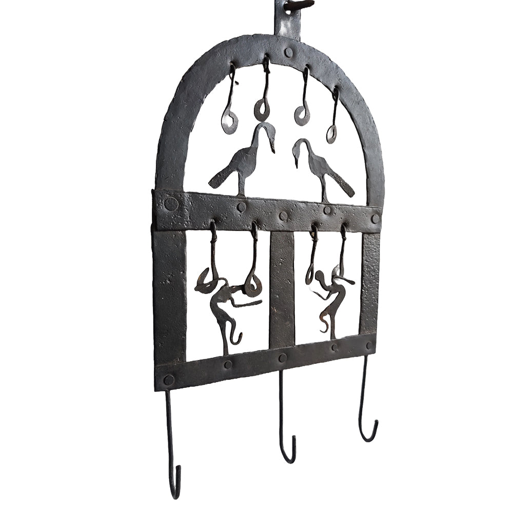 Gond Metal Art Wrought Iron Birds