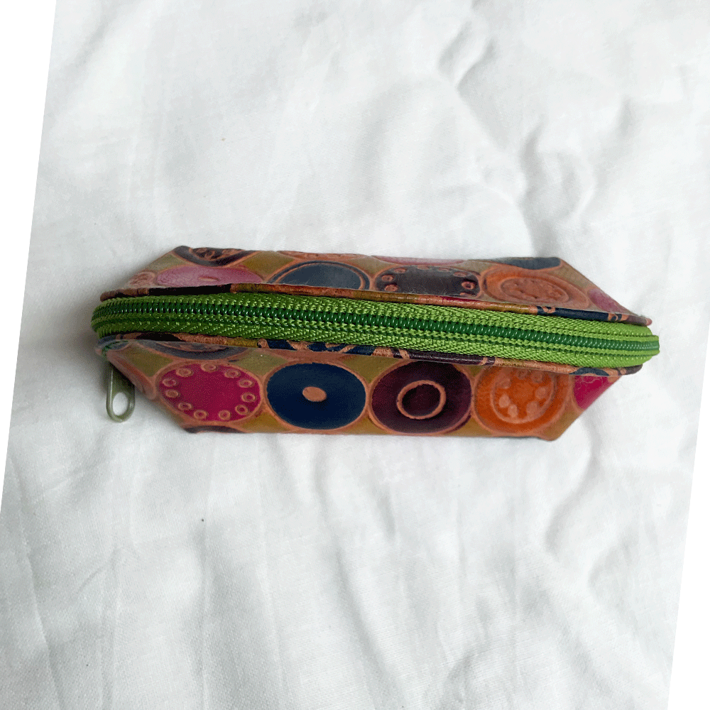 Leather Coin Purses, Multi Color