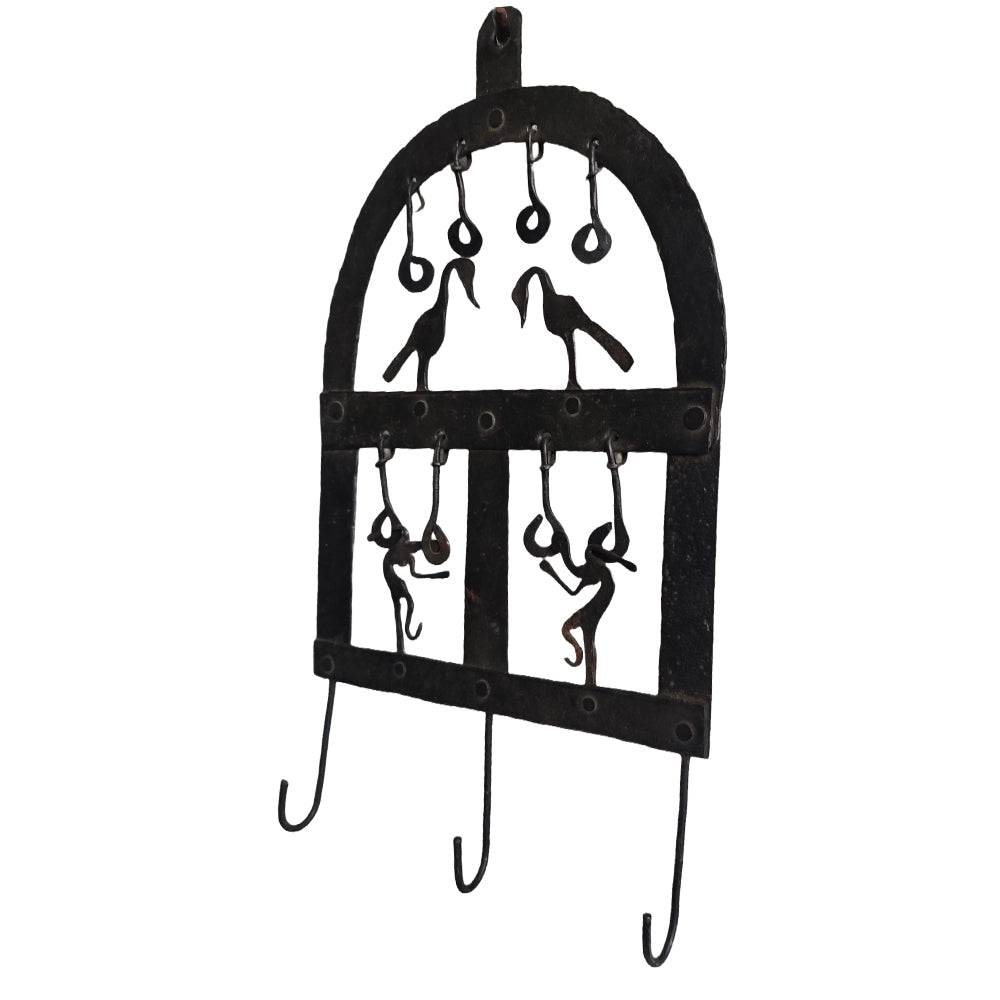 Gond Metal Art Wrought Iron Birds