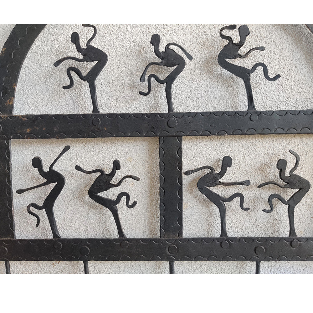 Gond Metal Art Wrought Iron Musical Band