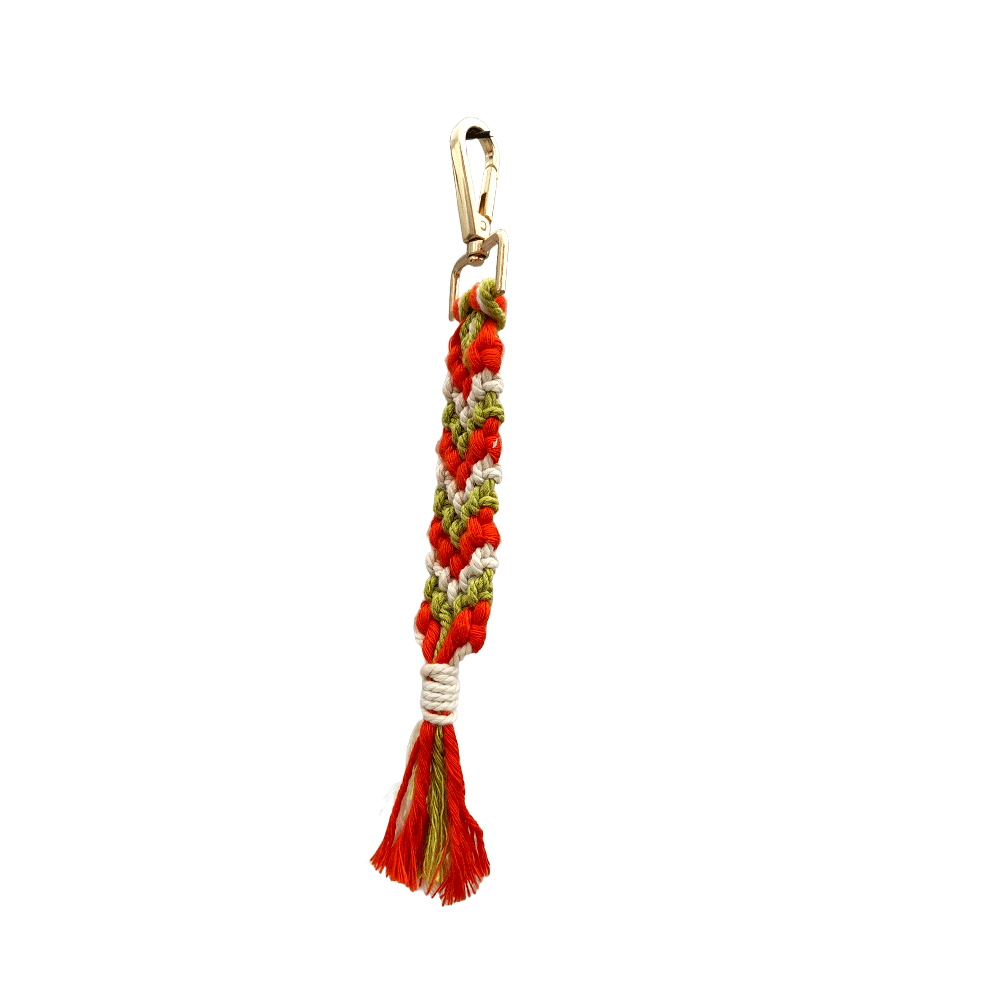 Macrame Keychain handmade gift bulk order baby shower favors wedding gift boho keychain