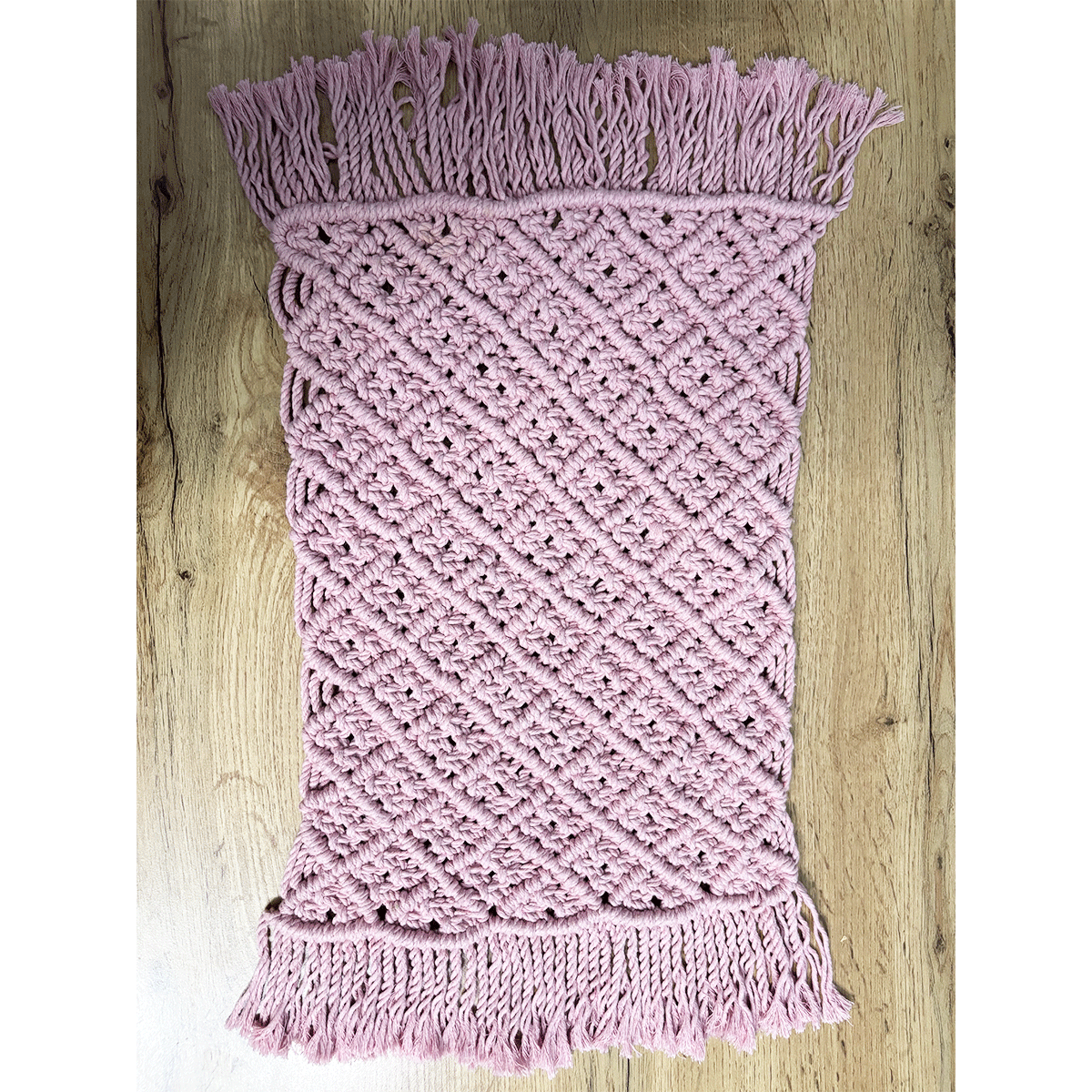 Handmade Mini Crochet Table Runner