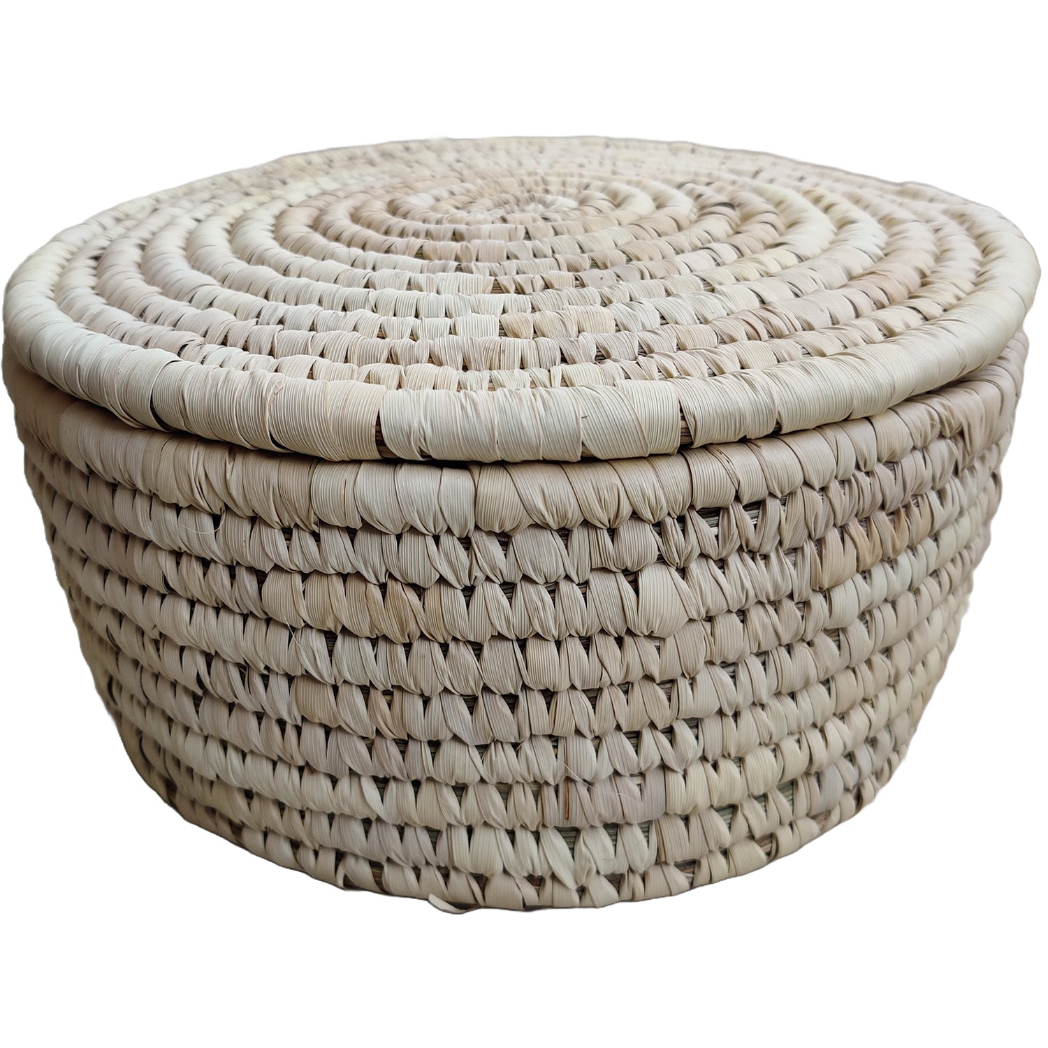 Roti Baskets Made Of Sabai Grass With  Lid