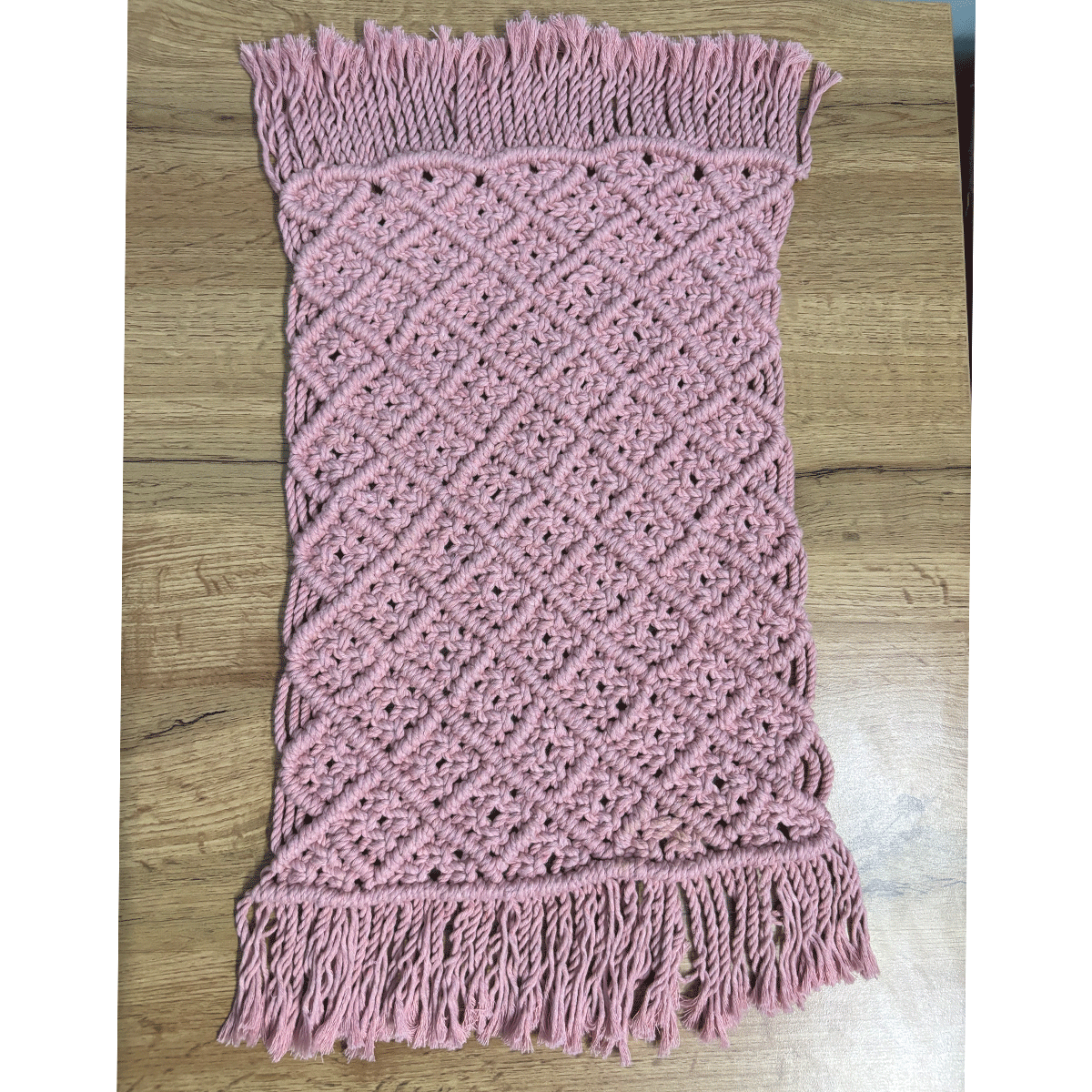 Handmade Mini Crochet Table Runner