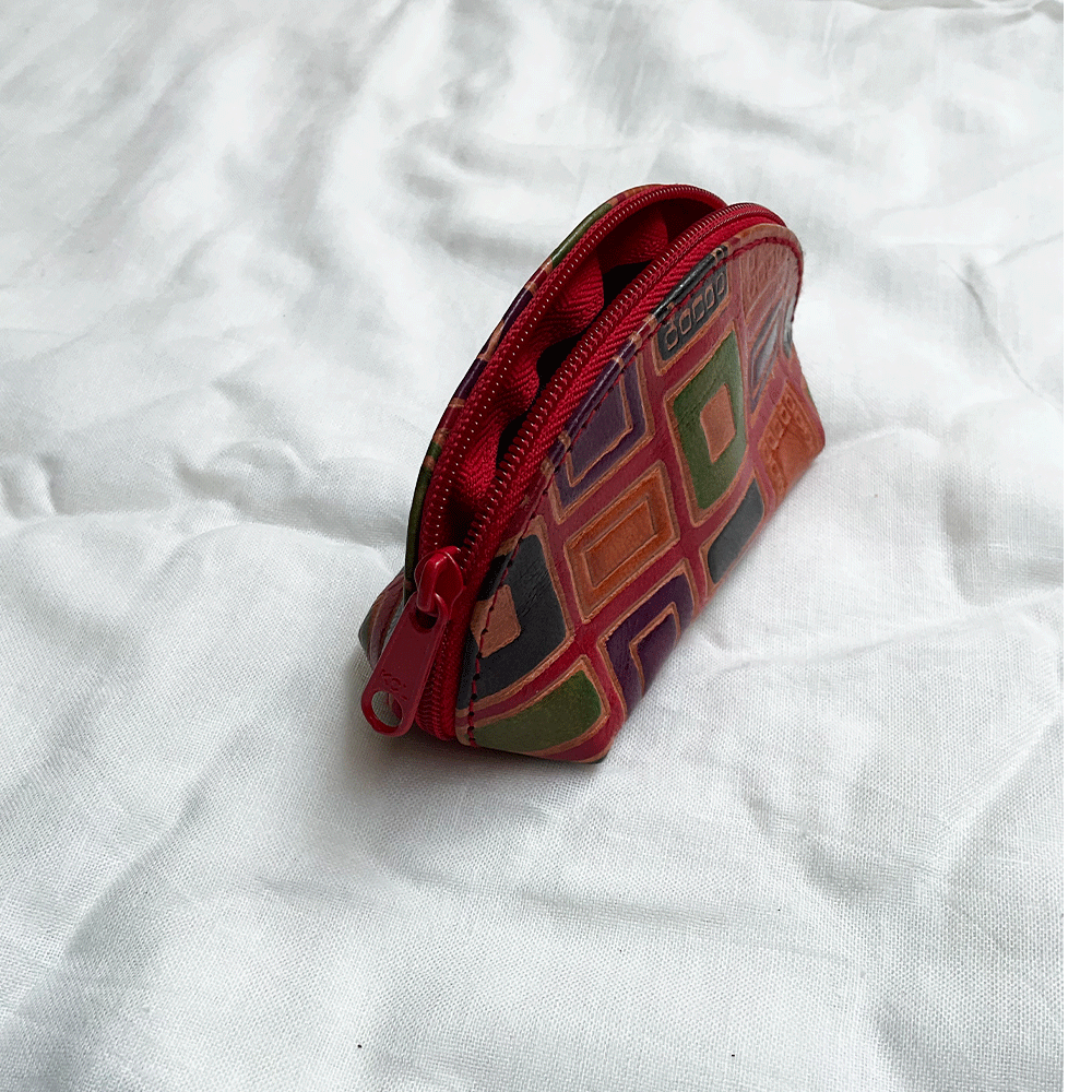 Leather Coin Purses, Multi Color