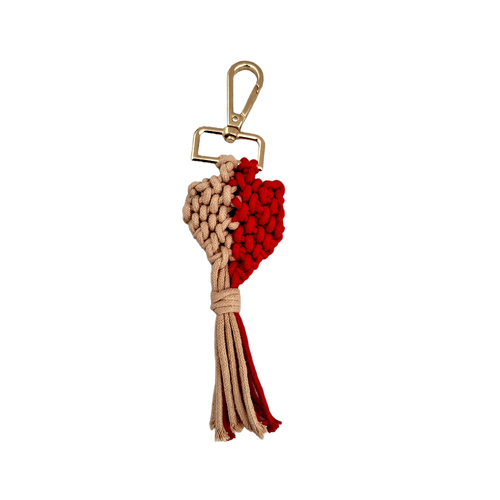 Macrame Keychain Handmade Gift