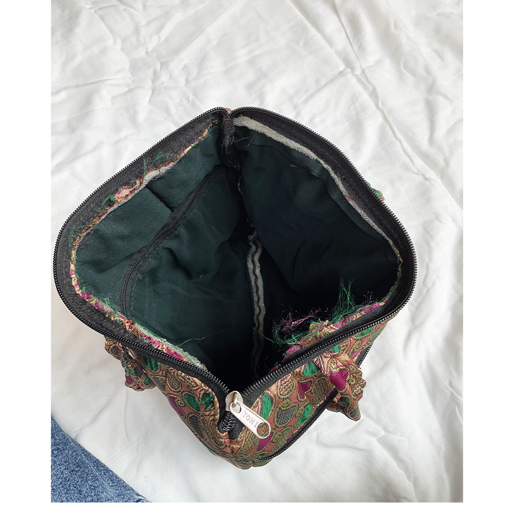 Multicolor Handcrafted Cotton Hand Bag