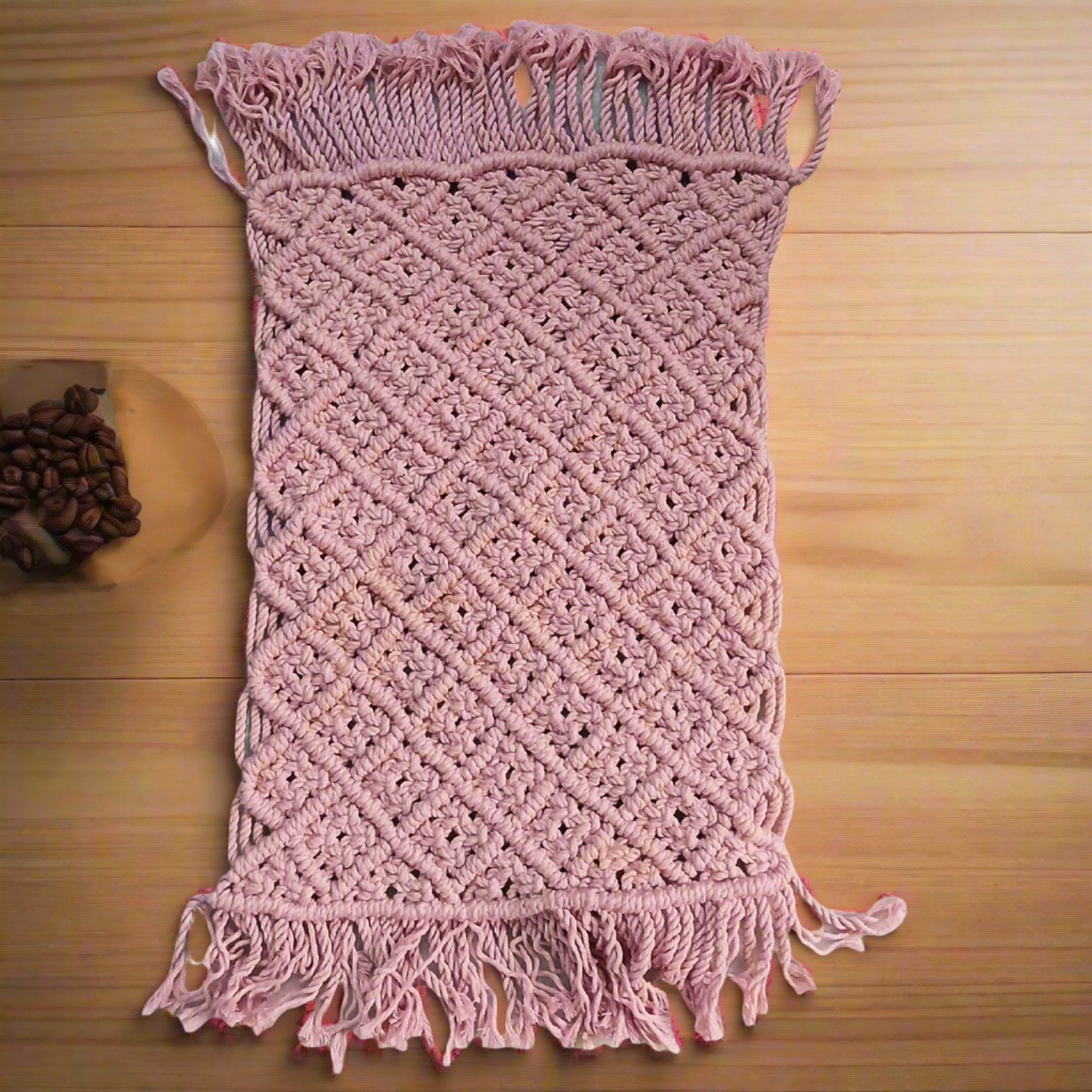 Handmade Mini Crochet Table Runner