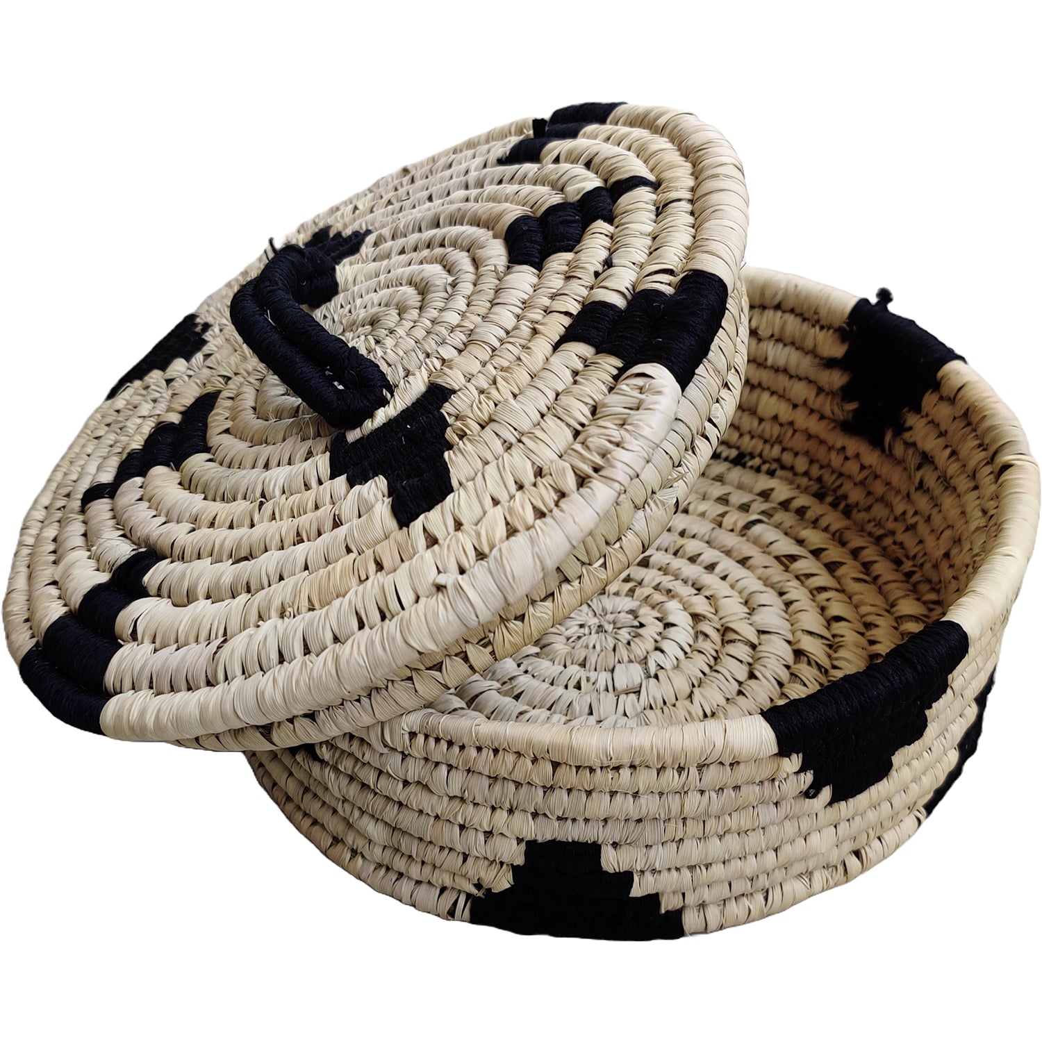 Roti Baskets Made Of Sabai Grass With  Lid