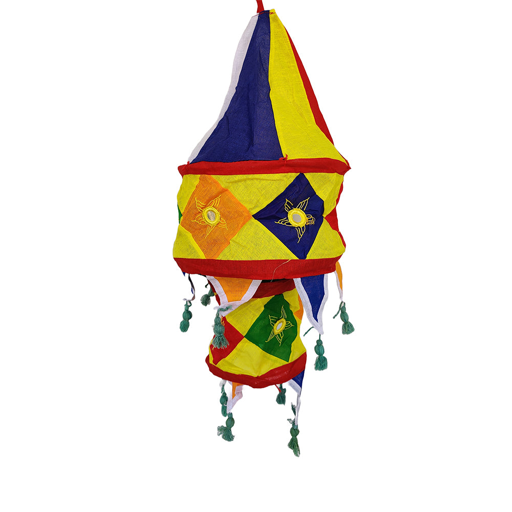 Applique Cotton Lampshade