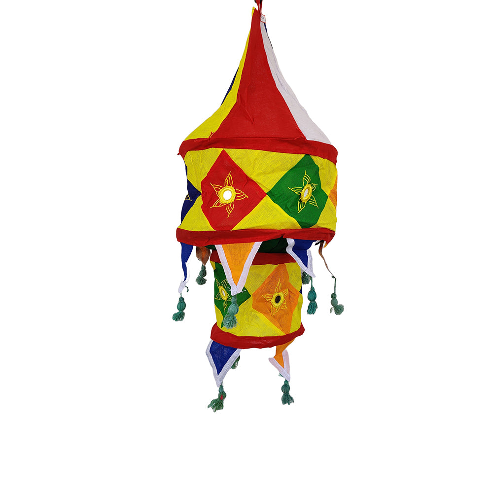 Applique Cotton Lampshade