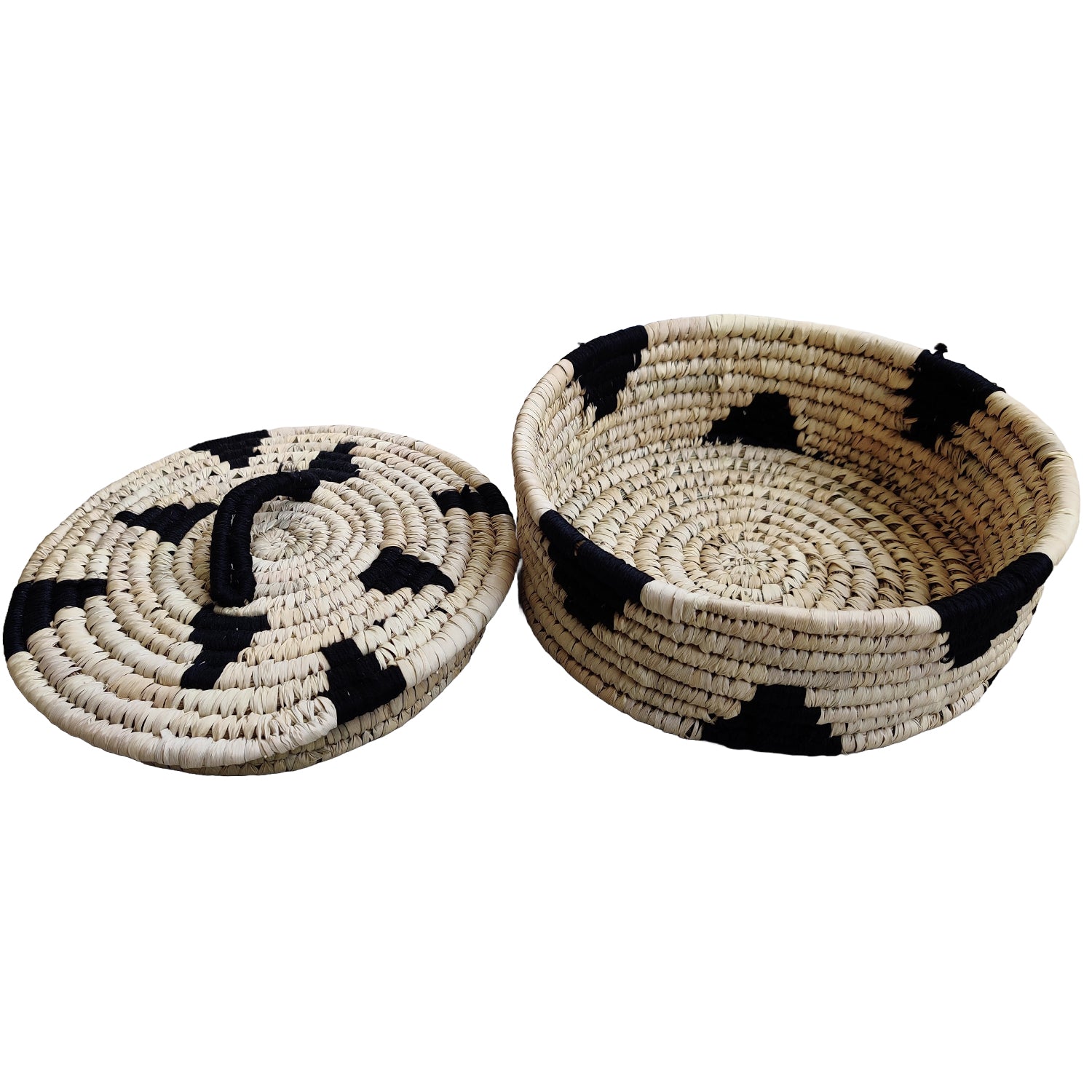 Roti Baskets Made Of Sabai Grass With  Lid
