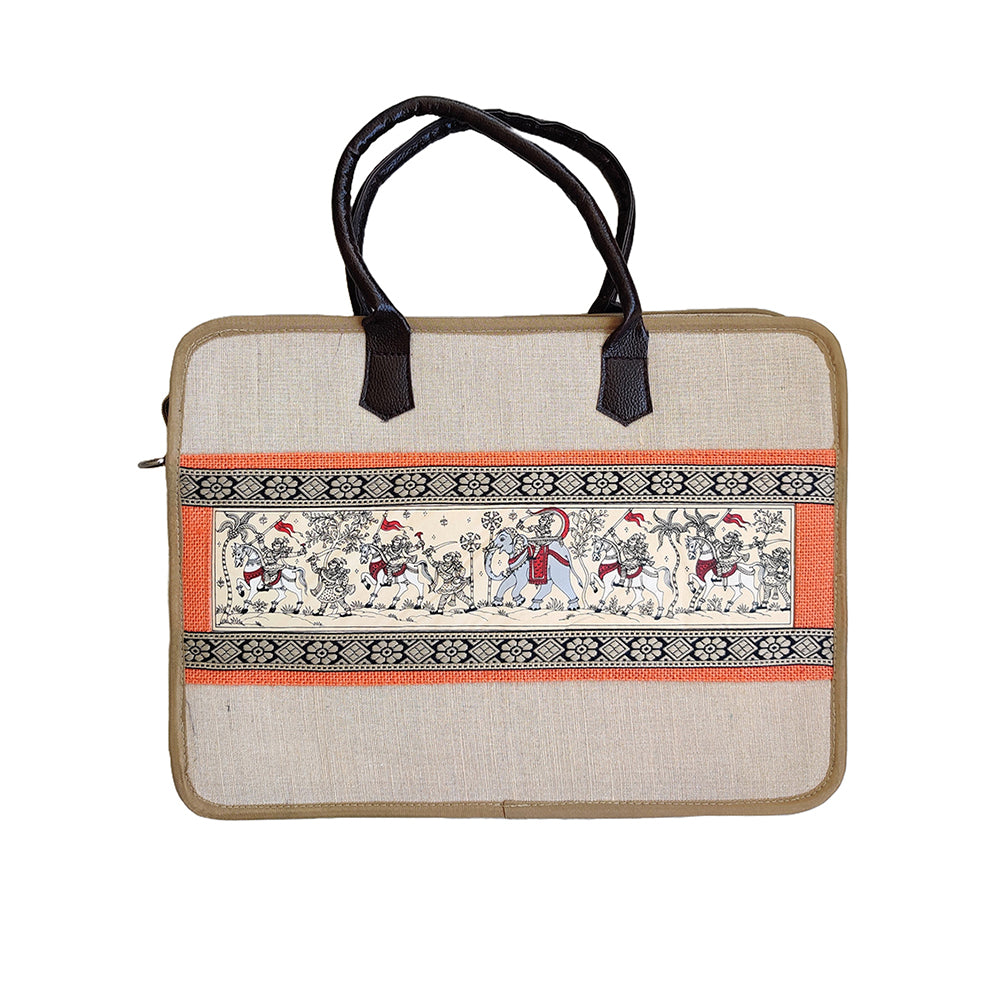 Jute Laptop Bag