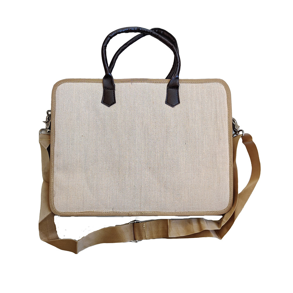 Jute Laptop Bag