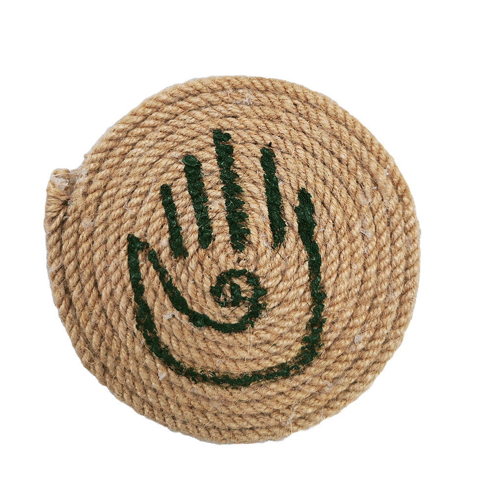 Jute Macrame Coasters set of 5 , coffee mug holder