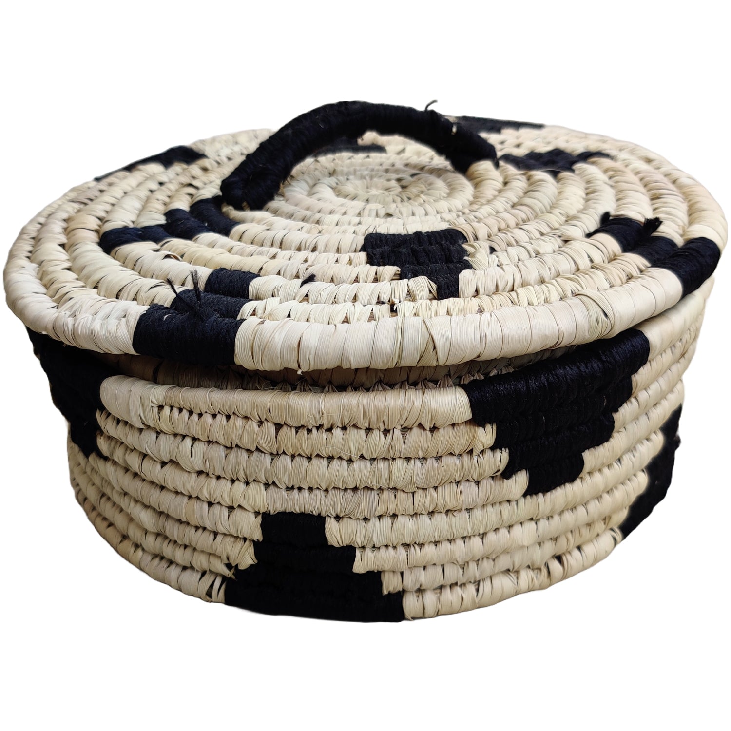Roti Baskets Made Of Sabai Grass With  Lid