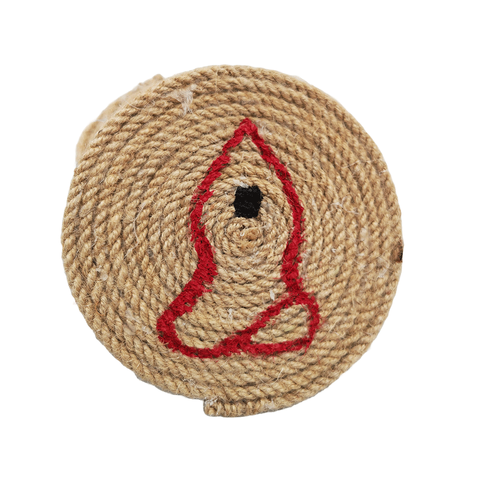 Jute Macrame Coasters set of 5 , coffee mug holder
