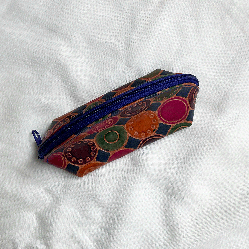 Leather Coin Purses,  Multi Color