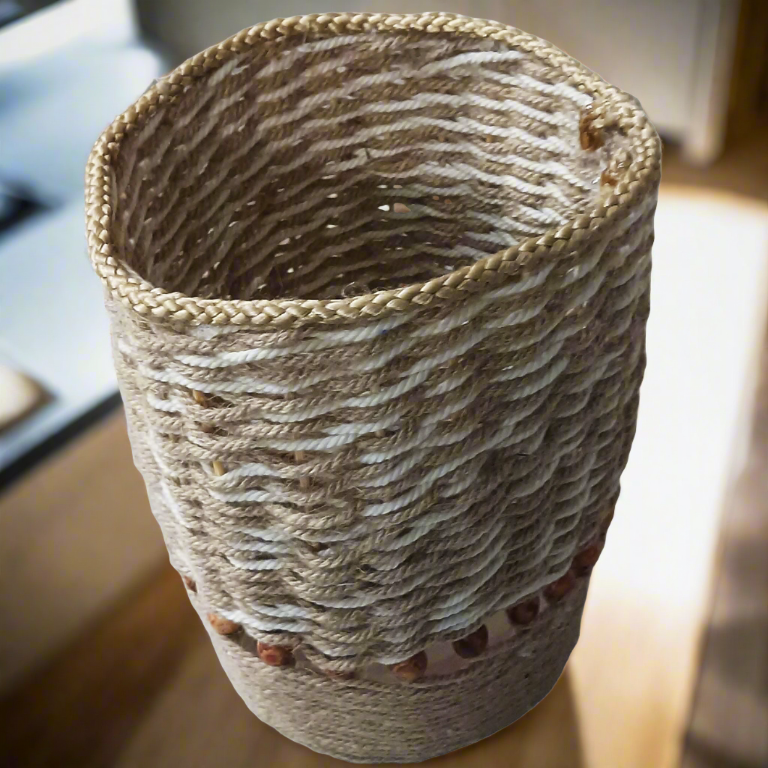 Jute Handwoven Storage Basket