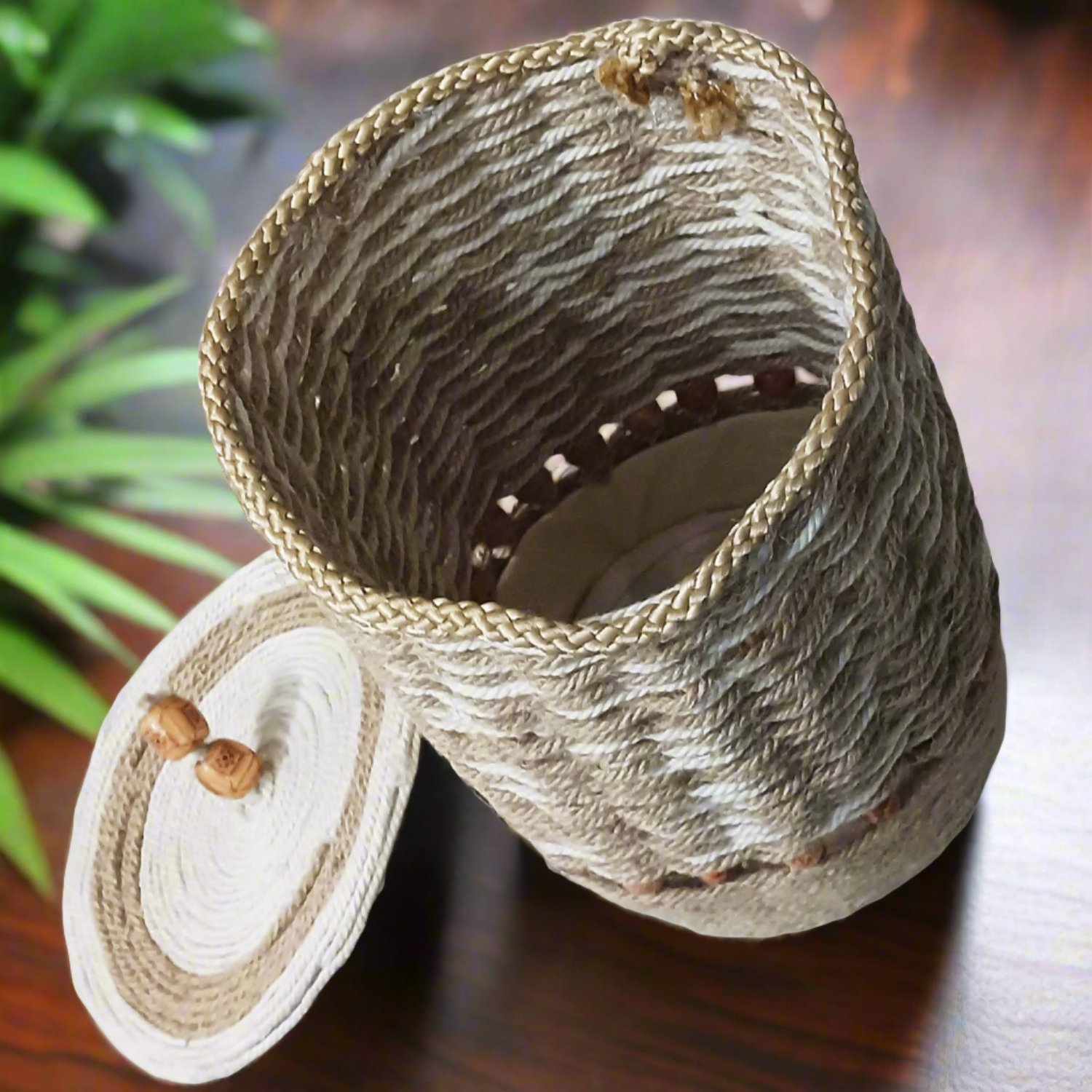 Jute Handwoven Storage Basket