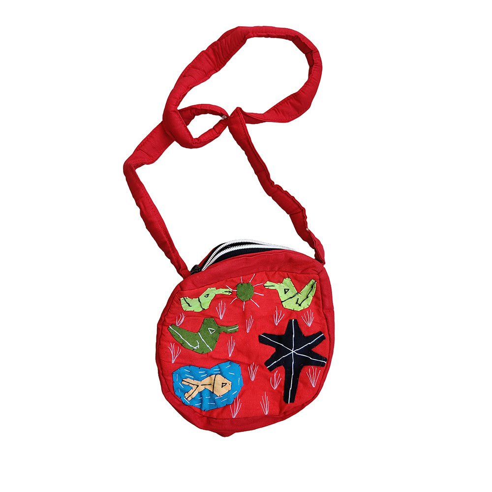 Applique Sling Bag