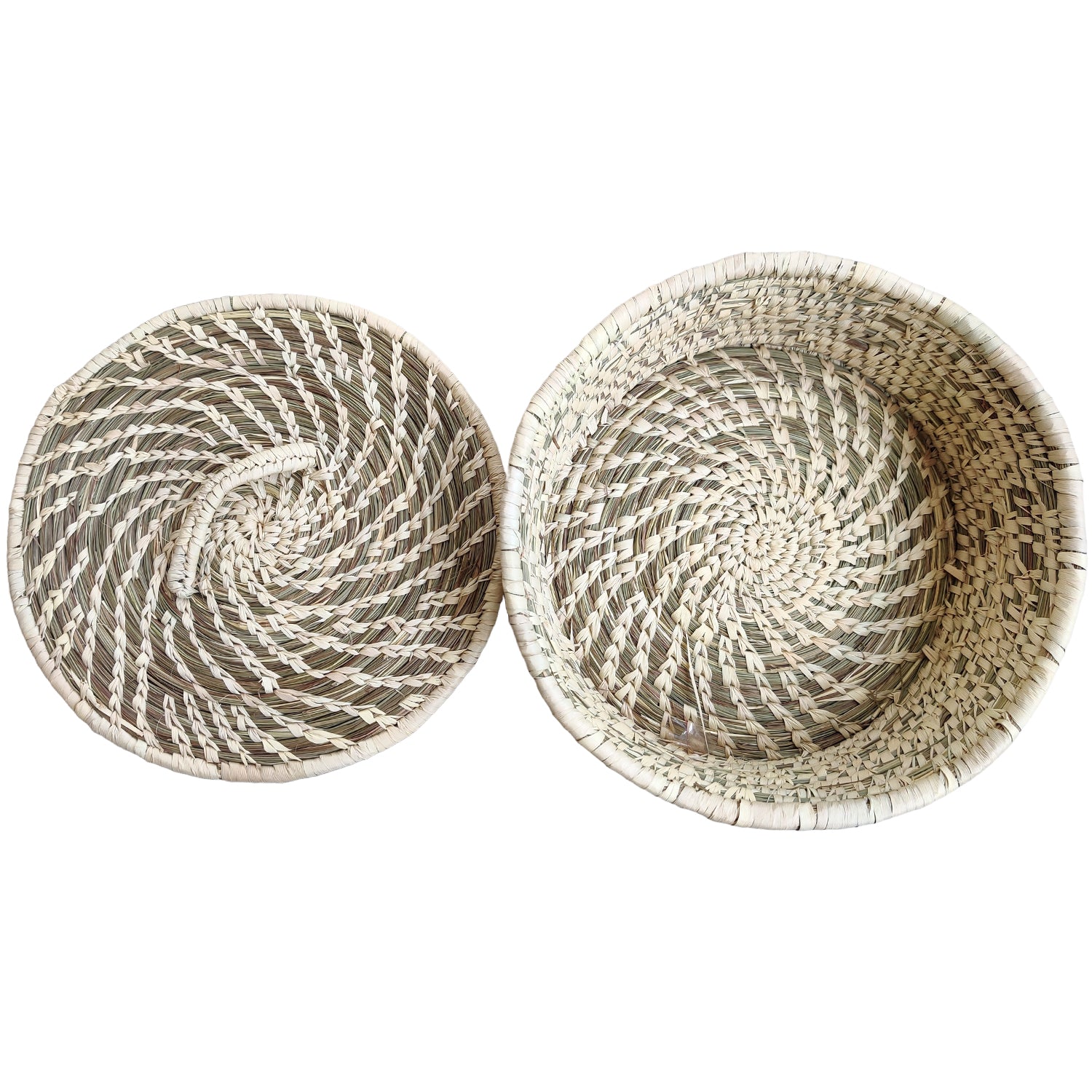 Roti Baskets Made Of Sabai Grass With  Lid