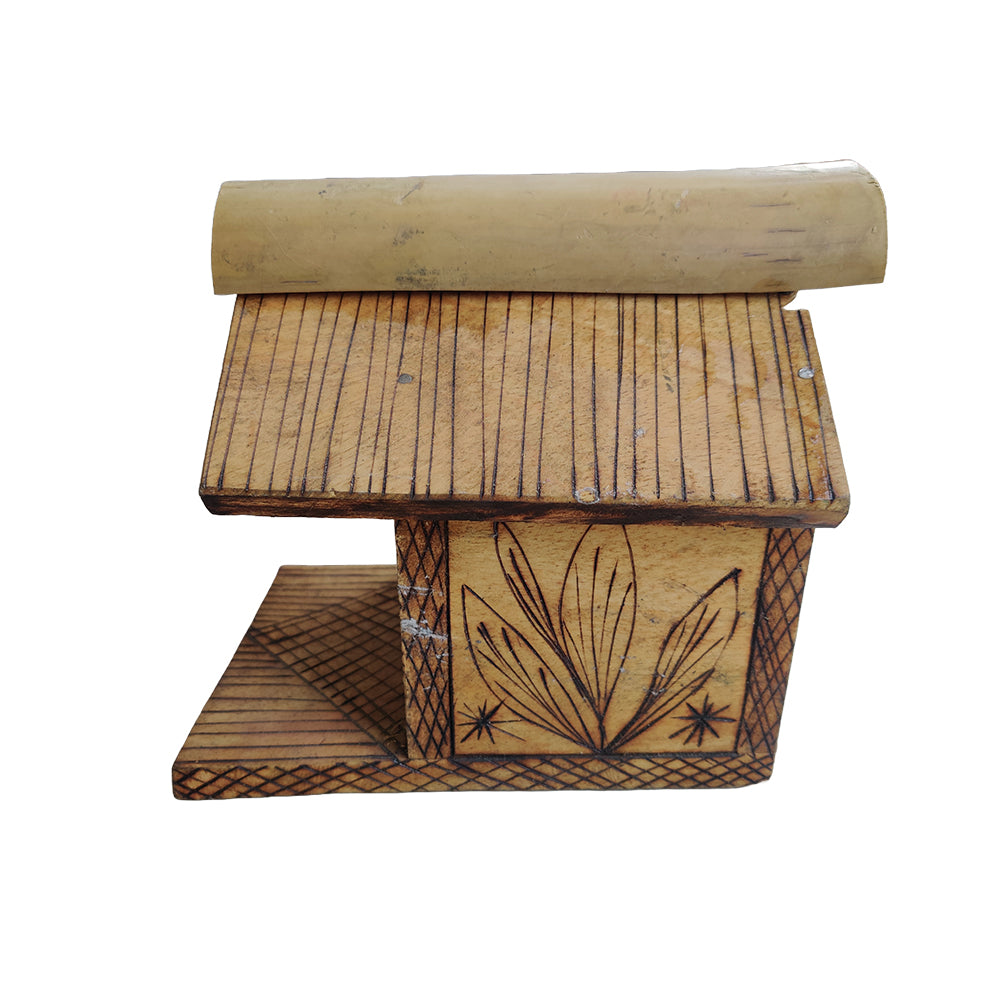 Handcrafted Wood Bird House