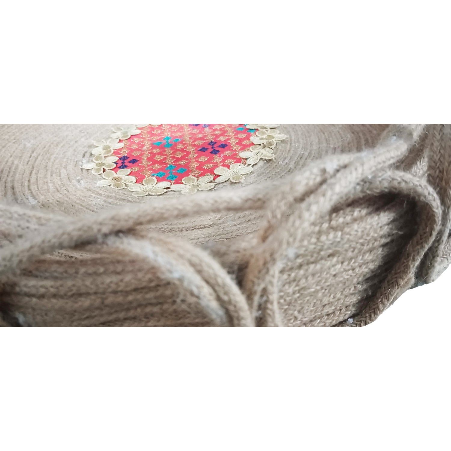 Natural Jute Fruits Storage Basket Tokri