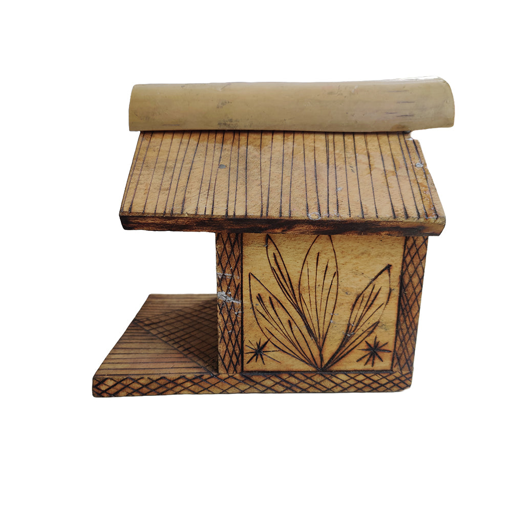Handcrafted Wood Bird House
