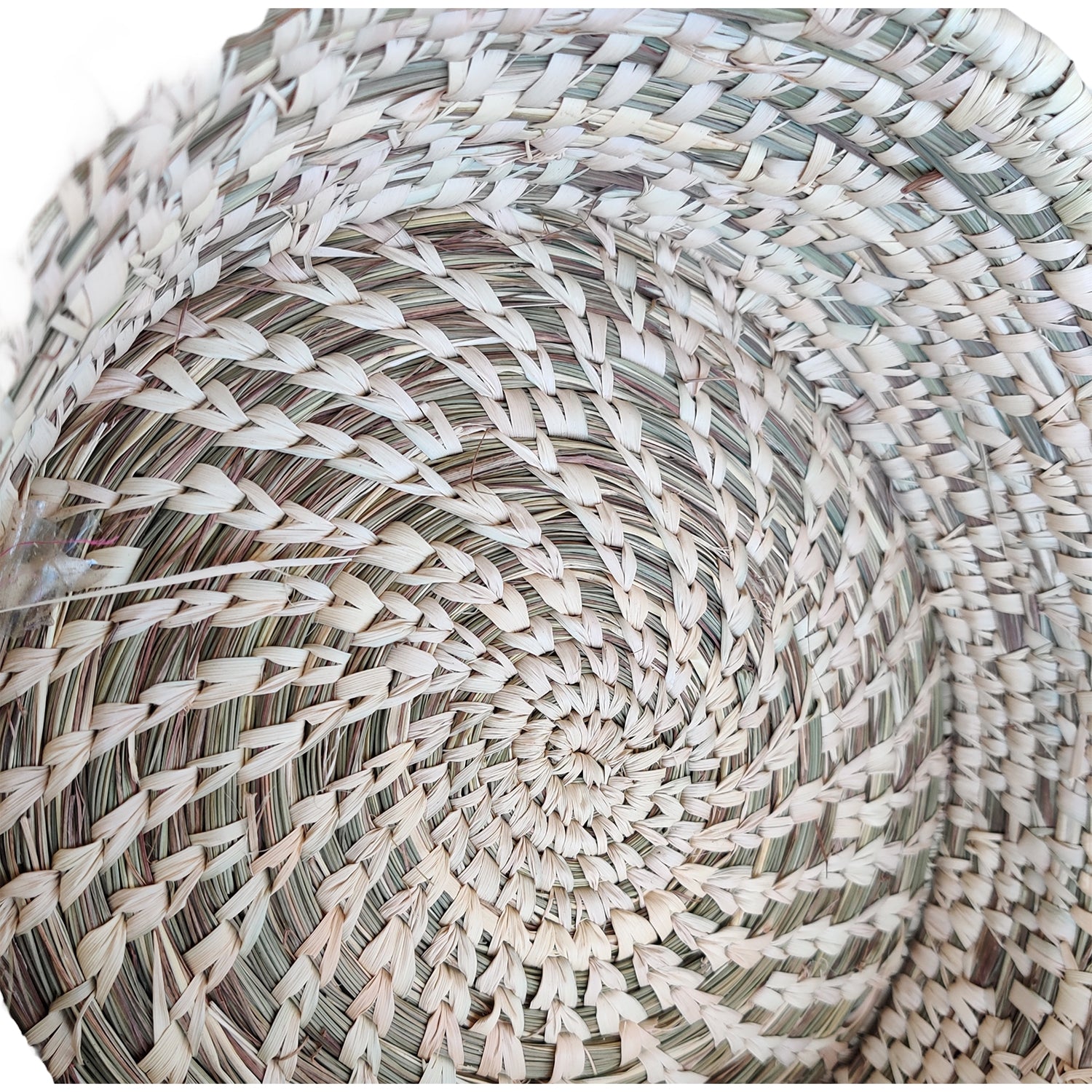 Roti Baskets Made Of Sabai Grass With  Lid