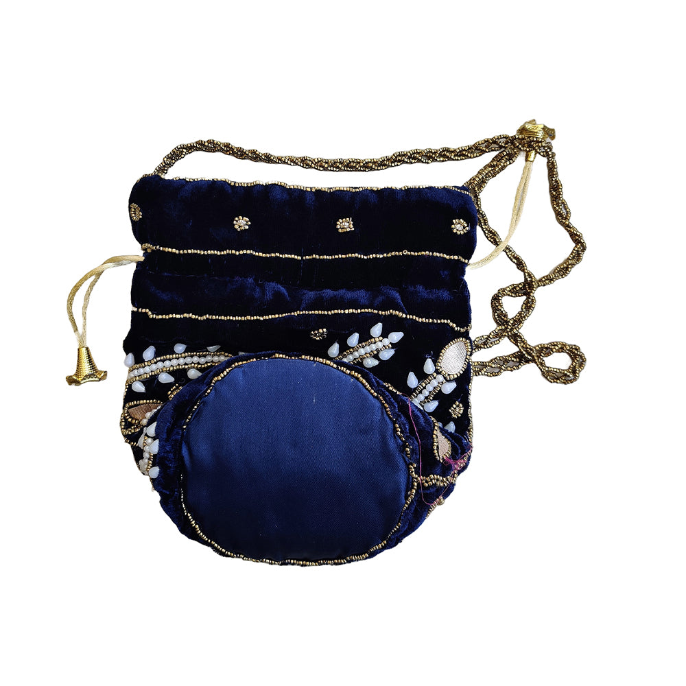 Velvet  Potli Bag