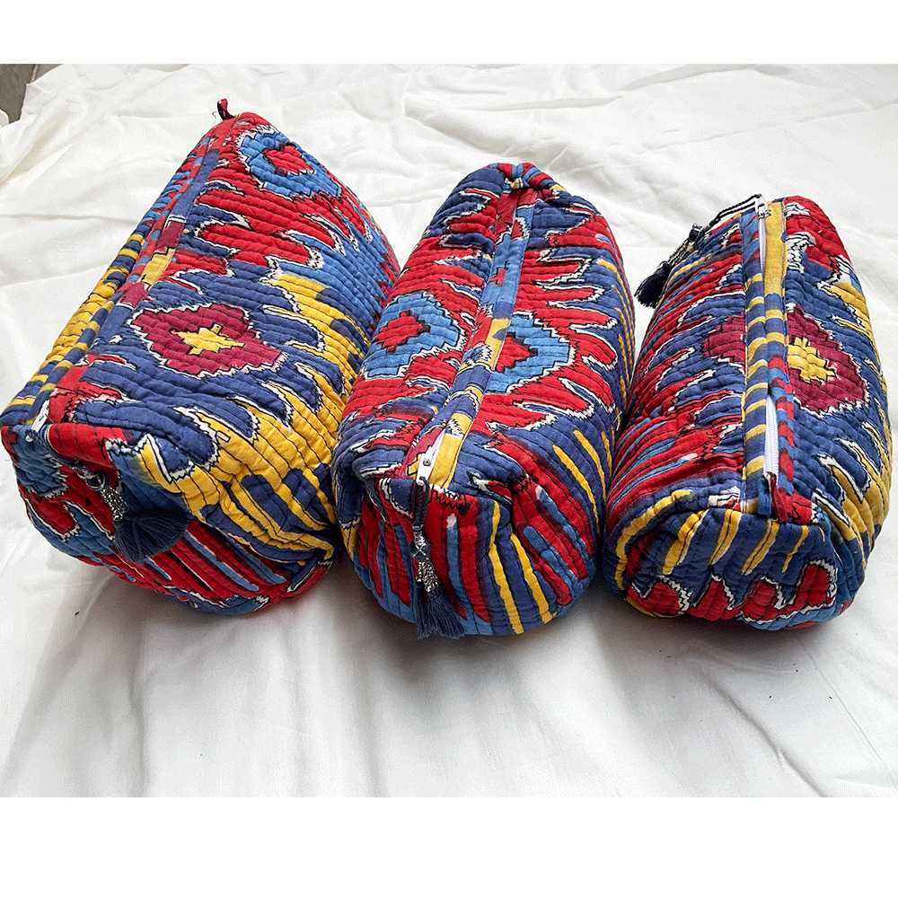 Set Of Three Multi Purpose Toiletry Bags