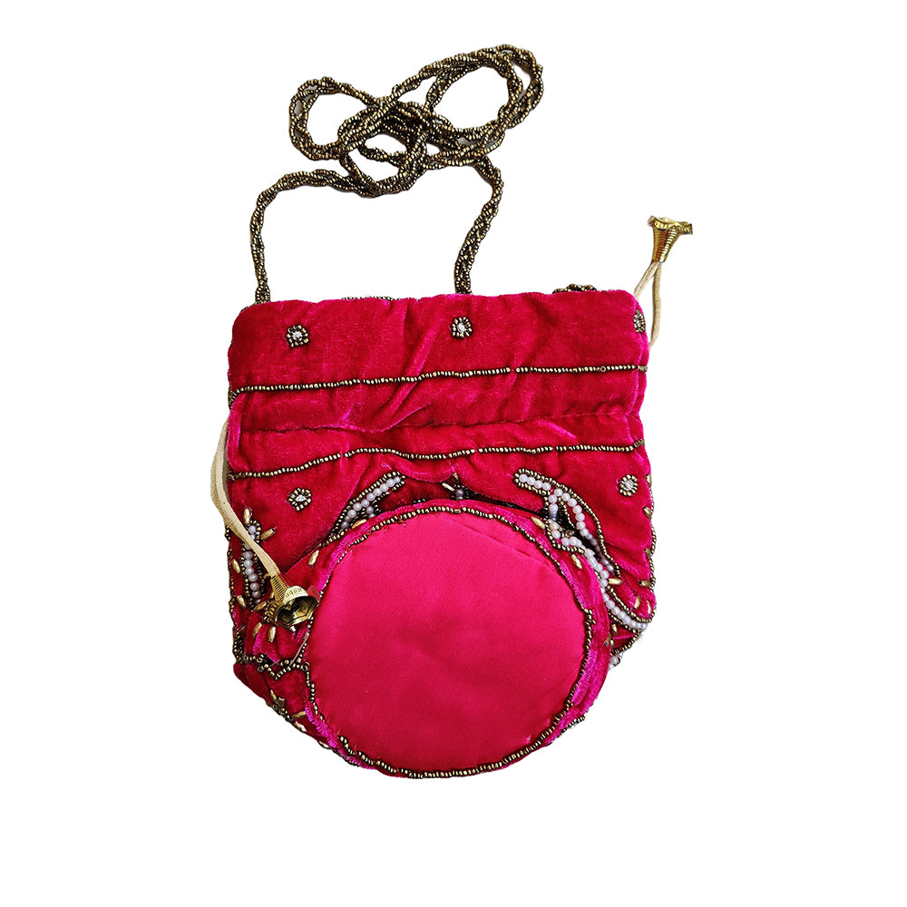 Velvet Potli Bag