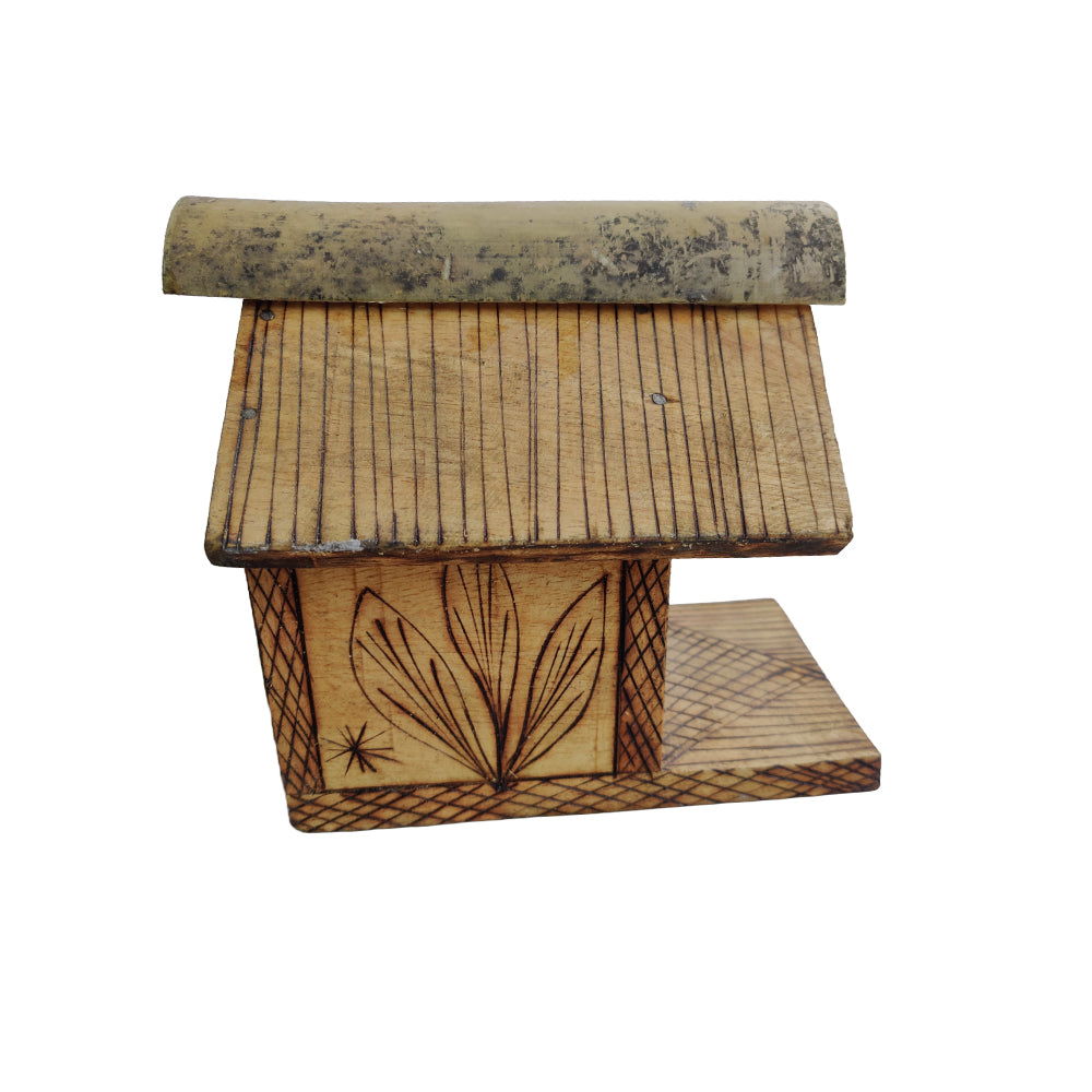 Handcrafted Wood Bird House
