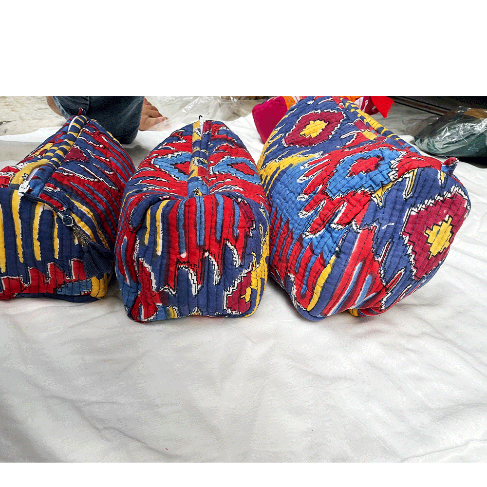 Set Of Three Multi Purpose Toiletry Bags