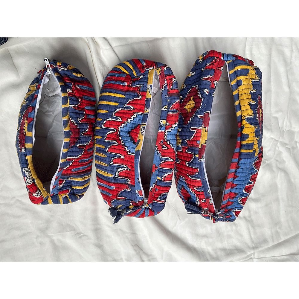 Set Of Three Multi Purpose Toiletry Bags