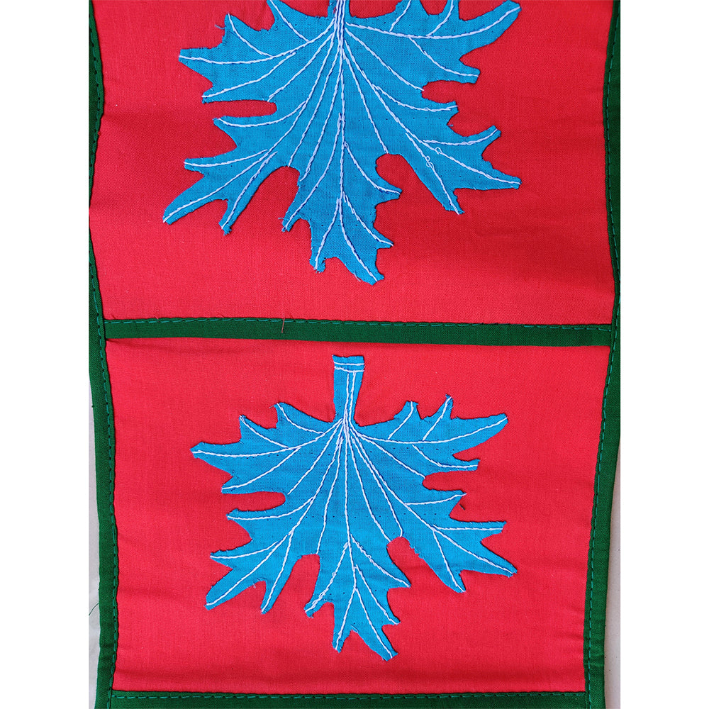 Applique Letter Box Pouch