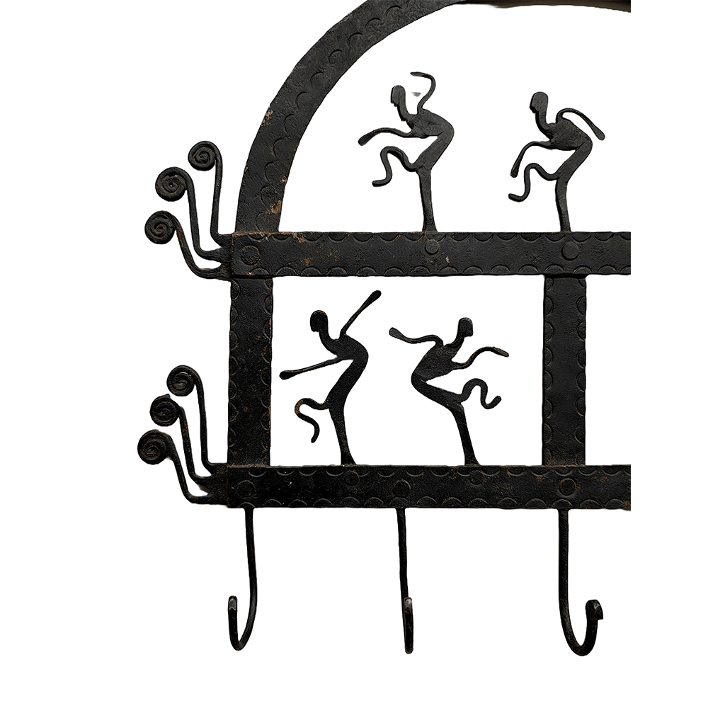 Gond Metal Art Wrought Iron Musical Band