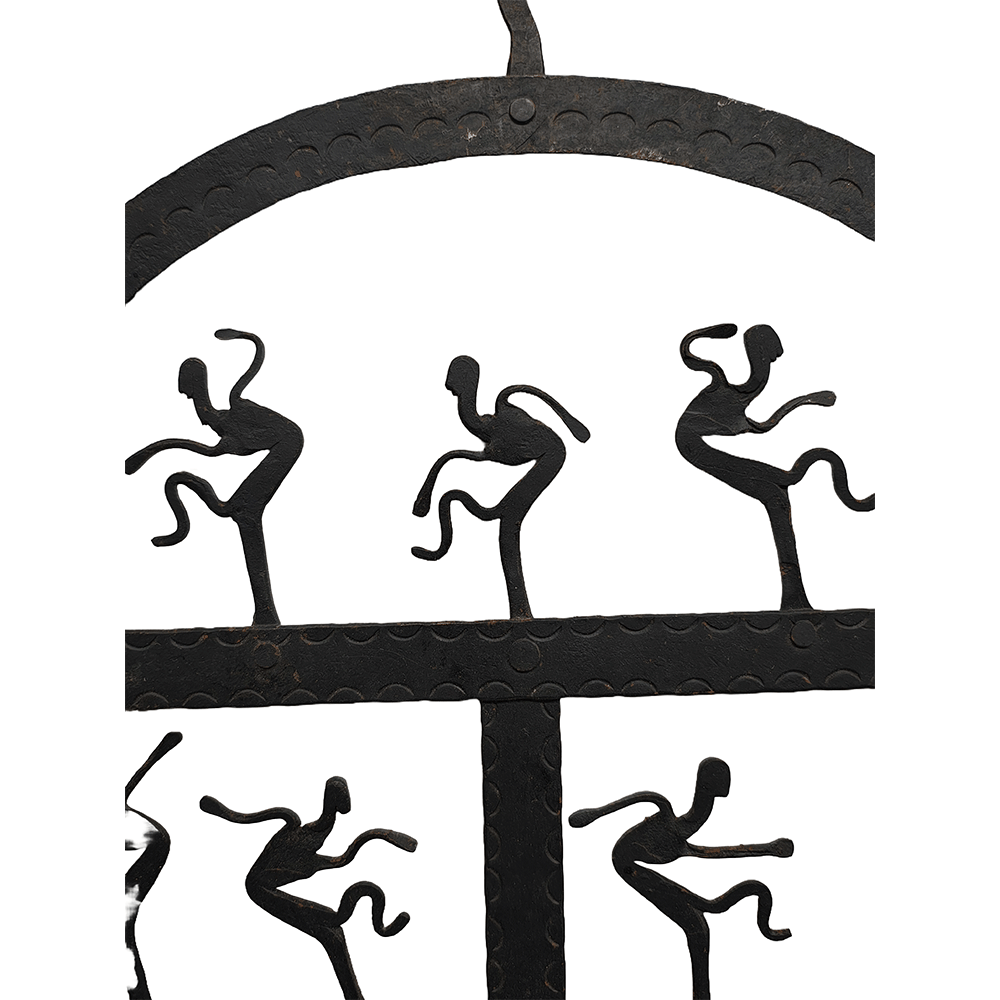 Gond Metal Art Wrought Iron Musical Band