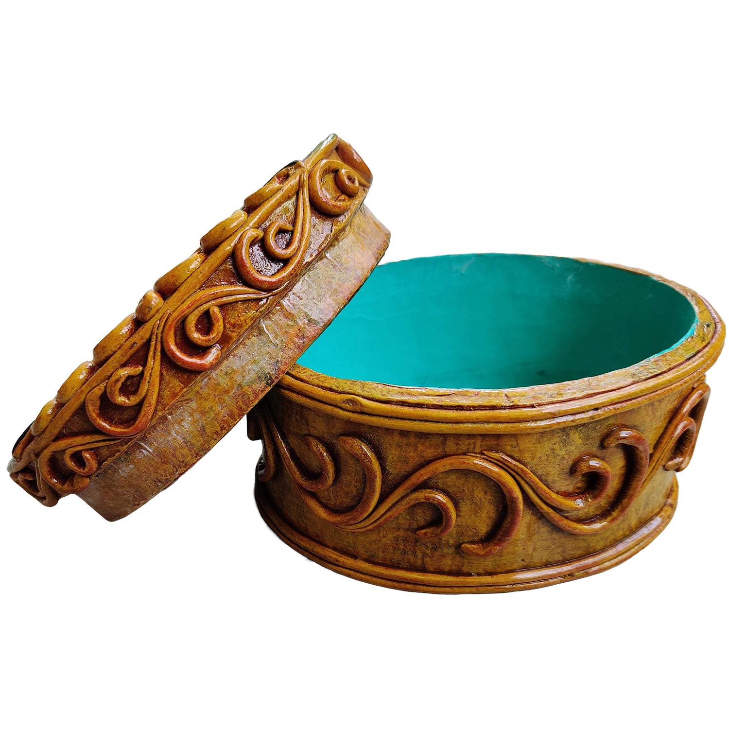 Paper Mache Pipili Art Jewellery Box
