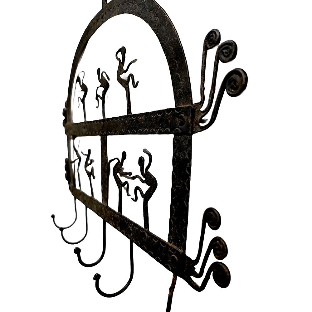 Gond Metal Art Wrought Iron Musical Band