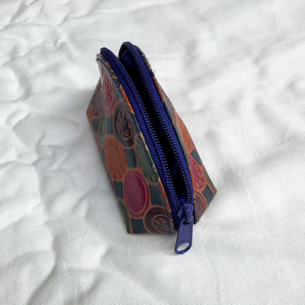 Leather Coin Purses,  Multi Color