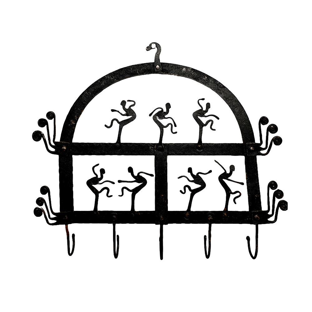 Gond Metal Art Wrought Iron Musical Band