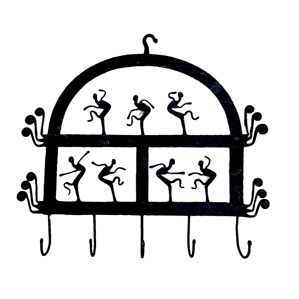 Gond Metal Art Wrought Iron Musical Band