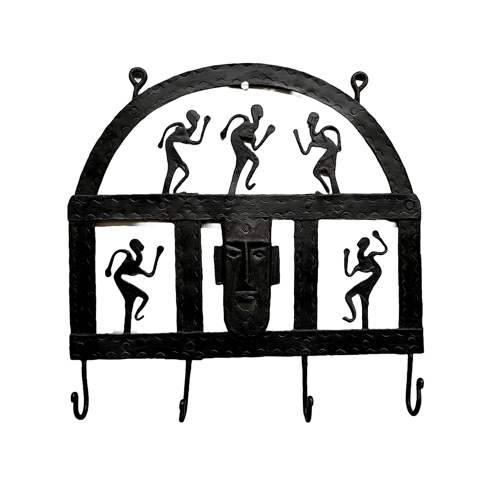 Gond Metal Art Wrought Iron Musical Band